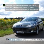 La consommation de la Peugeot 407