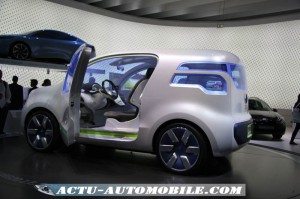 Renault Kangoo Z.E Concept : premier véhicule électrique pour Renault