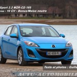 Essai Mazda 3 Sport 2.2 MZR-CD 185