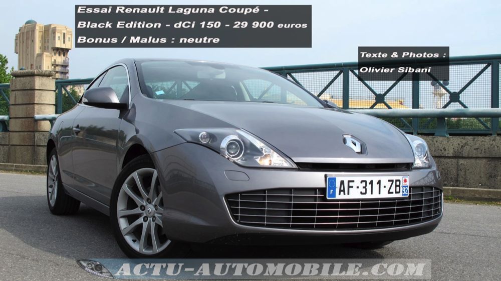 Laguna Coupé Black Edition