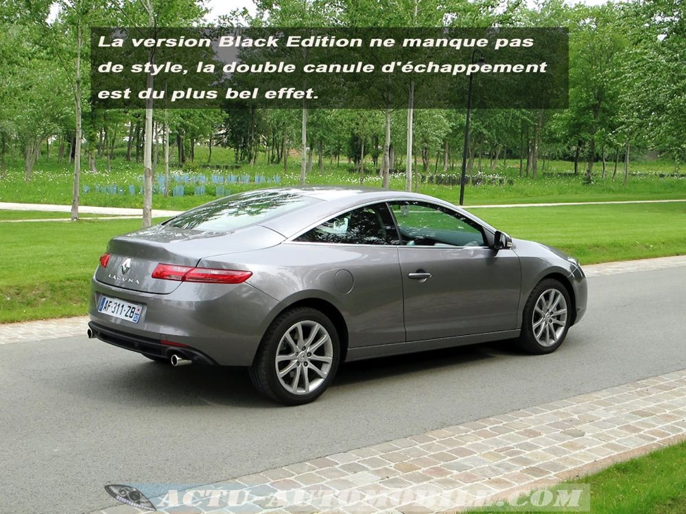 Laguna Coupé Black Edition