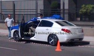 La future Peugeot 508 sans camouflage
