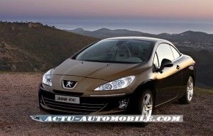 La Peugeot 308 CC restylée est déjà prête