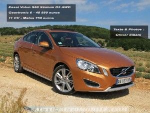 Essai Volvo S60 Xénium D5 AWD – Geartronic 6   Reçue avec mention