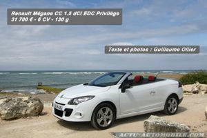 Essai Renault Mégane CC dCi 110 EDC Privilège