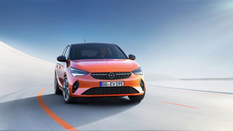 nouvelle Opel Corsa e électrique