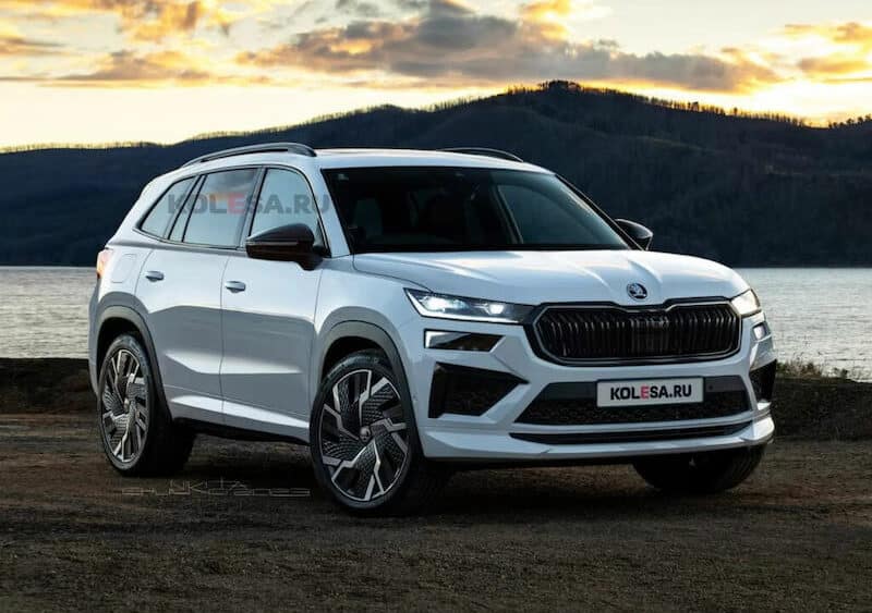 La Prochaine G N Ration Du Skoda Kodiaq Est Bient T Pr Te   Skoda Kodiaq 2024  1 800x563 