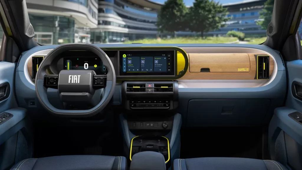 La planche de bord de la Fiat Grande Panda 2024