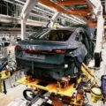 La production de l'Audi Q8 e-tron dans l'usine de Bruxelles
