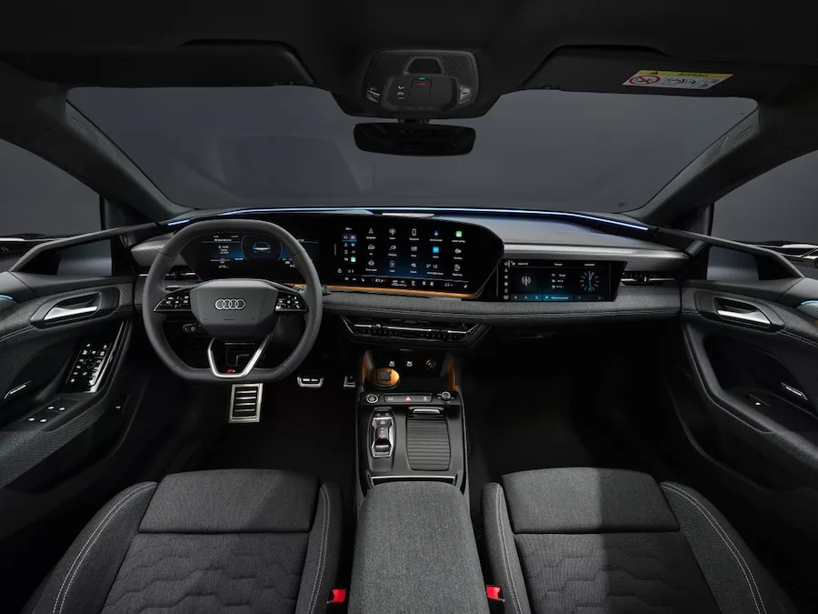 Planche de bord de la nouvelle Audi A6 e-tron