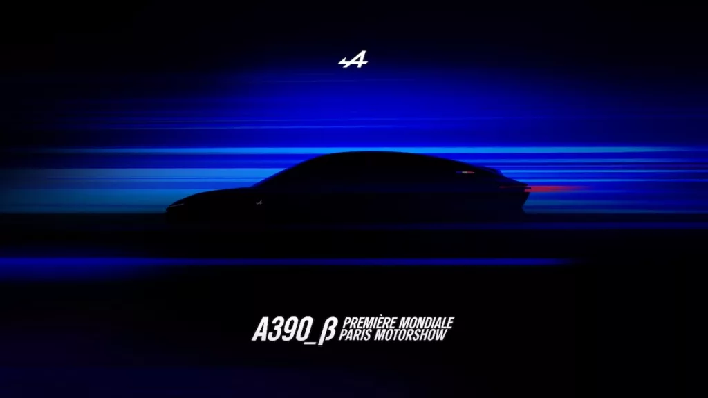 Alpine annonce son A390 avec un concept car pour le Mondial de l'auto