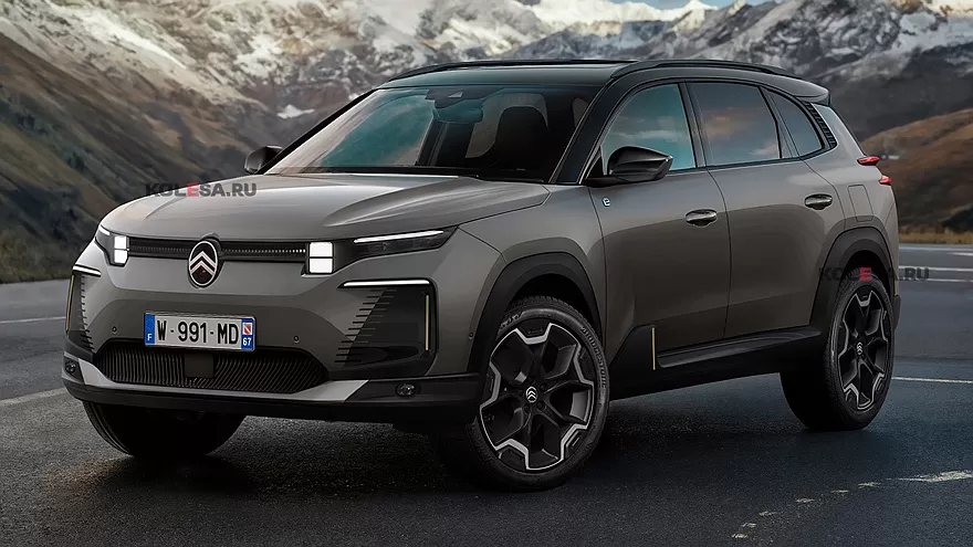 Voici la première image du futur Citroën C5 Aircross 2025