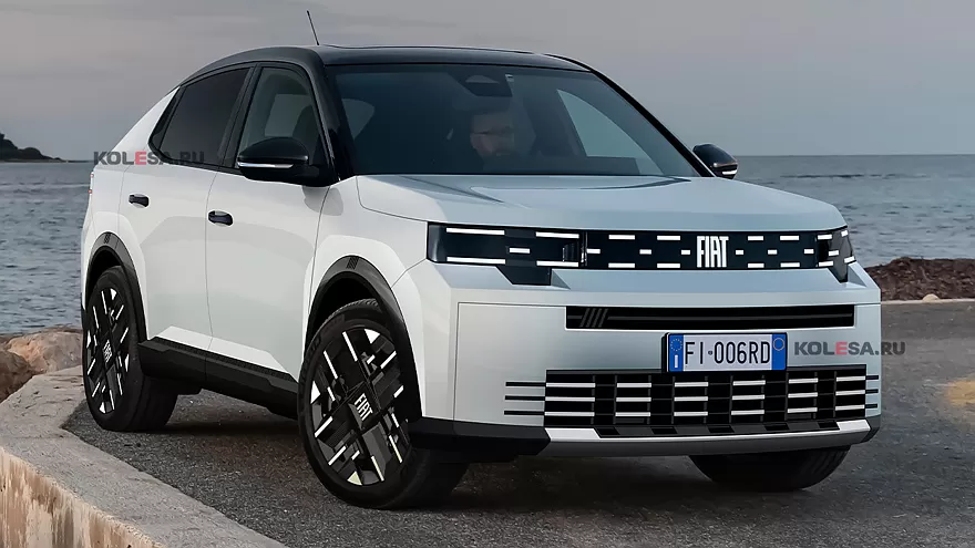 La Fiat Panda en crossover coupé : première image