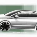 Le Skoda Enyaq bientôt restylé : voici les esquisses officielles