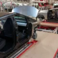 Le Tesla Cybertruck en production