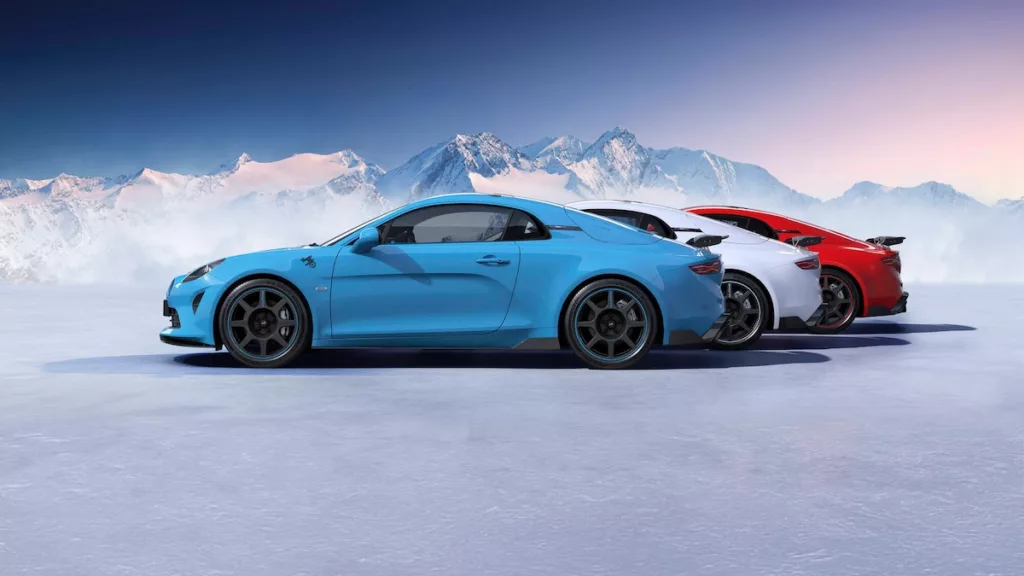 Nouvelle gamme Alpine A110 2025