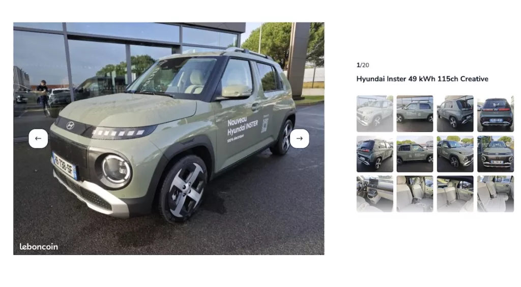 Les Hyundai Inster sont déjà en vente